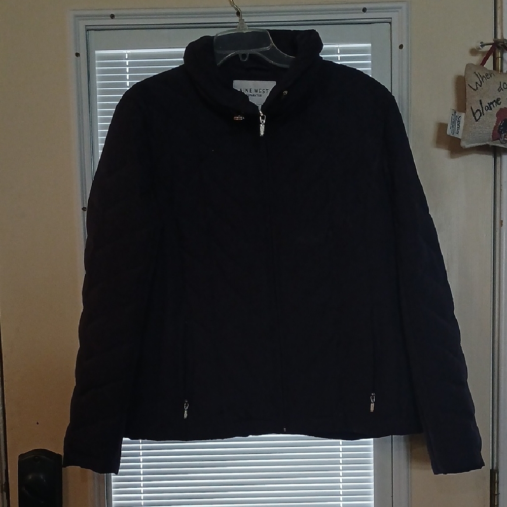 Nine West Women's Black Puffer Jacket